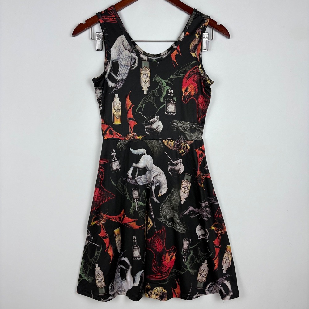 Harry Potter Skater Dress Magical Creatures Potions